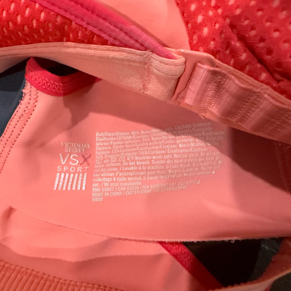 Victorias Secret (VSX) Sports Bra - Picture 4 of 4
